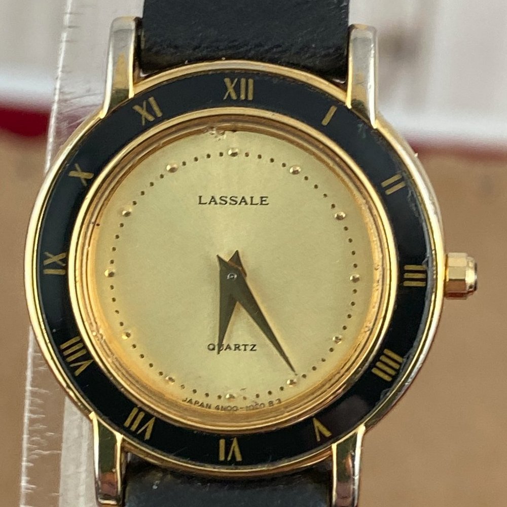 Vintage Elegant Lassale by Seiko Gold  Evening Dress Watch